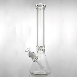 glass water pipe 14'' 9mm beaker base bong water bongs tall pipes big heady bubbler scientific thick glass bong