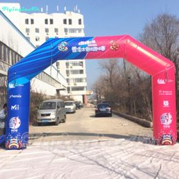 Running Start/Final Arch Outdoor Inflatable Advertising Arch with Custom Printing