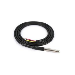 1PCS Impermeable Digital sonda térmica o Sensor DS18B20 longitud : 1 M