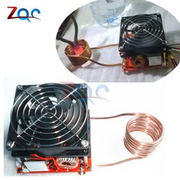 Freeshipping DC 24-36V 20A Diy ZVS induction heating board Flyback driver heater Cooker+ ignition coil