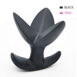 Soft Silicone V Port Anal Plug Medical Themed Anal Sex Toy,Opening Butt Plug Anal Speculum Prostate Massage for Men & Woman,A313 S924