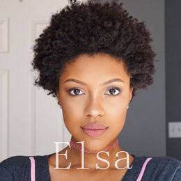 Wholesale Short Natural Kinky Human Wig Buy Cheap Short Natural