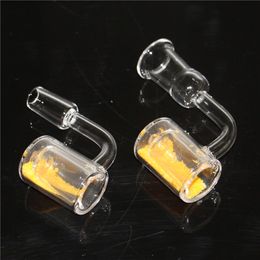 Smoking 2mm Thick Bottom Quartz Banger Nails 10mm 14mm 18mm Female domeless Bangers Nail For Glass Bongs Dab Rigs Pipes