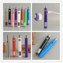 E Cigarette eVod Vaporizer Pass Through Electric Pen Vapour UGO V II 510 Thread Battery + Micro USB Cable eGo Charger Vapes