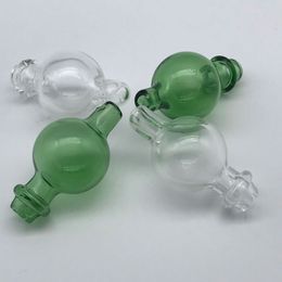 25mmOD Bubble Glass Carb Cap For Quartz Ball Insert Thick Bottom Quartz Thermal Banger Nails Glass Bongs Pipes glass water bongs