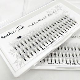 Premade Volume Lashes 10D Middle Eyelash Extension Kit Eyelashes Russian Volume Lashes Extension For Professionals Make up Beauty SEASHINE