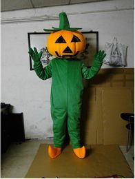 Halloween Pumpkin men Mascot Costumes Animated theme cushaw Cospaly Cartoon mascot Character Halloween Carnival party Costume
