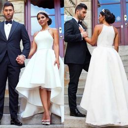 white wedding reception dress for bride