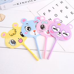 Cat Gel Pen Set Cute fan Pen Quality Stationery Kawaii School Supplies Gel Ink Pen School Tools Stationery Office Suppliers