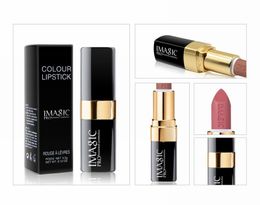 12 pcs/lot IMAGIC Lipstick Moisturizer Lips Smooth Lip Stick Long Lasting Charming Lip Lipstick Cosmetic Beauty Makeup 12 Colors