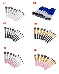 Makeup brushes Set 6 Color Mini Style MakeupTools & Accessories free shipping Cosmetics Brush BR002