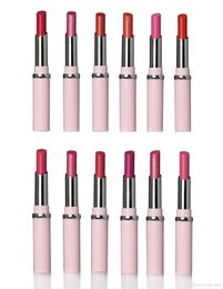 red blink lipstick 12p=1 dozen children young girl dayliy makeup Nude make-up lip rouge pink tube welcome OEM order