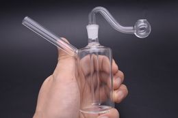 wholesale price Glass Bongs Water Pipes 10mm Oil Rigs Glass Bong Bowl thick pyrex Smoking Water Pipe with 10mm oil burner