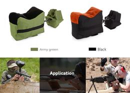 Outdoor Tactical Front Rear Shooting Bench Rest Bag Combo for Rifle without Filler