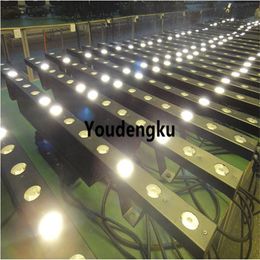 10 pieces Led pixel mapping matrix beam led bar wall washer 14*5w warm white LED Blinder Matrix audience background stage light