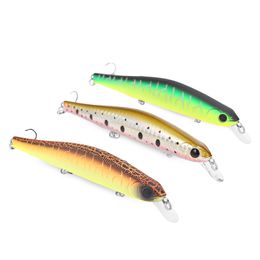 A FISH LURE Artificial Fishing Lure Bait with Sharp Hooks with tail and 3D eyes design simulated to the real fish