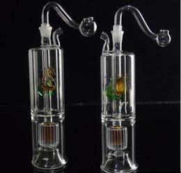 Water Pipes Bongs LED Glass Hookahs Oil Concerntrate Bubblers Oil Rig