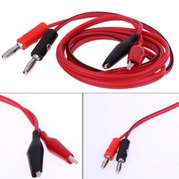 Cable de Prueba El/éctrico 1000V//15A 5Pcs Juego de Cables de Prueba Conector Tipo Banana Extensor Apilable de 4mm Cable de Prueba de Cable de Conector Tipo Banana para Mult/ímetro