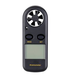 Freeshipping Portable Digital Anemometer Handheld Electronic tachometer Wind Speed Air Volume Measuring Meter LCD anemometro with Backlight