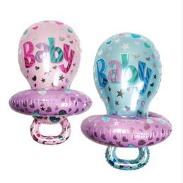 2pcs/set Baby Nurse Nipple foil balloons birthday party decorations globos inflatable helium balloon baby shower classic toys