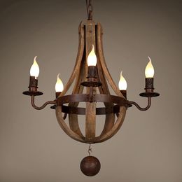 Rabatt Holzlampen Kronleuchter | 2019 Holzlampen Kronleuchter im