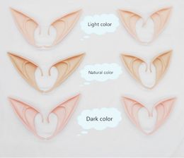 Elf Ear Halloween Fairy Cosplay Accessores Vampire Party Mask For Latex Soft False Ear 10cm And 12cm SN961