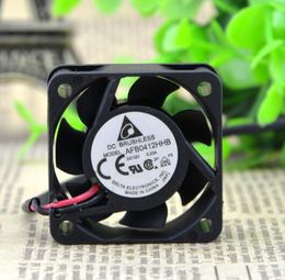 The original DELTA 40*40*15 4CM 12V 0.2A AFB0412HHB dual ball fan