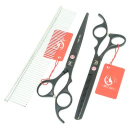 7 0 Meisha Selling Professional Pet Cutting Scissors Japan 440c Sharp Thinning Shears for Dogs Grooming Puppy Cat Hair S310H
