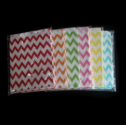 25pcs Paperboard Popcorn Bag Wavy Stripes Candy Box Christmas Goodie Bags Printed Paper Bags Wedding Birthday Decoration