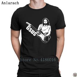-Gsus Jesus Rocks maglietta top tee Unico estate New Style tshirt da uomo girocollo Personalizza Spedizione gratuita Anlarach abbigliamento