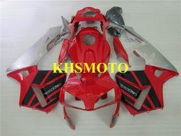 Motorcycle Fairing kit for Honda CBR600RR 03 04 CBR 600RR F5 2003 2004 05 CBR600 ABS Red silver black Fairings set+Gifts HG33