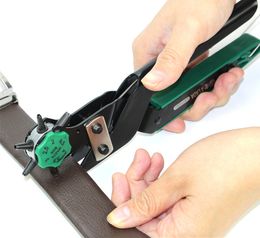 Freeshipping Multi-fonction Punch Pliers Profession Leather Belt Repair suit Punch Portable Book Puncher Watchband Modify