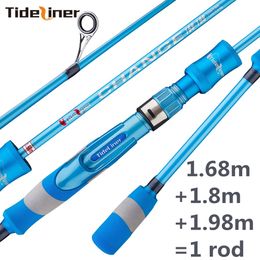 adjustable 1.68m 1.8m 1.98m UL spinning fishing rod telescopic ultralight spinner quality carbon Fibre fishing rod pole