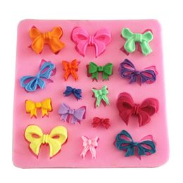 Creative Bow Silicone Fondant Chocolate Mould Tasteless, non-toxic, dust resistant, durable, no permeate and easy to clean.