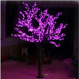 LED Christmas Light Cherry Blossom Tree 1248pcs LED Bulbs 2m/6.5ft Height Indoor or Outdoor Use Free Shipping Drop Shipping Rainproof