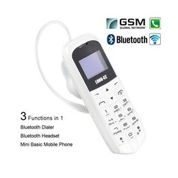 Original LONG-CZ J8 Magic voice BT dialer cell phones FM radio mini bluetooth 3.0 earphone long standby mobile phone