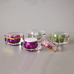 30g square shape acrylic cream bottle,eye cream jar,Cosmetic Jar,Cosmetic Packaging fast shipping F1363
