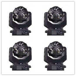 4 pieces 12x20w 4in1 LEDs beam 360 rotation led football moving head stage lights moving head football beam light