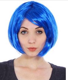 Ladies Women Short Bobo Hair Wig Cosplay Party Costume Fancy Dress Wig Hair Wigs