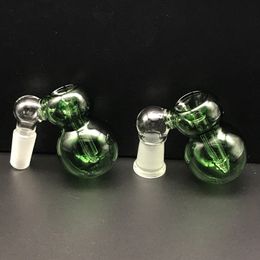 10mm 14mm 18mm Mini Ash Catchers Clear Blue Green Female Male Bubble Glass Bowls For Bongs Oil Rigs Water Pipes
