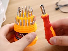 31 in 1 Electric Screwdriver Set and Batch Head with Plastic Box Multi-function Mini Screwdriver for Home Use Repair Tools