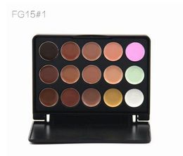 Professional 15 Colors Concealer Foundation Contour Face Cream Makeup Palette Mini Box Pro Tool for Salon