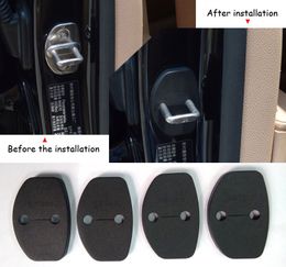 Car ABS Door Lock Protective Cover Protection Kit For Porsche Panamera 2010-2018