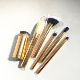 TT-Series Nicol Concilio Brush Set - Golden Handle Soft Synthetic Hair 2015 Holiday Collection - Beauty makeup brushes Blender