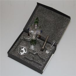 Water Pipe hookah Mini Bongs Nectar Kit 14mm Joint Small Smoking bong Pipes ash catcher quartz banger