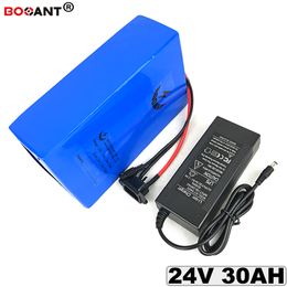 Free Shipping ebike Lithium battery 24V 30AH Electric Scooter Lithium ion battery 24V for Bafang BBSHD BBS02 300W 500W Motor