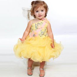 baby yellow wedding dress