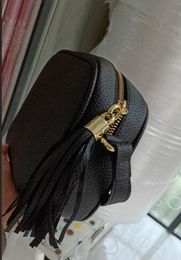 SOHO Fashion Ladies Famous Brand Litchi Quality High Women Profile Bags Tassel Designer Bag Messenger #308364 Shou Fufrp