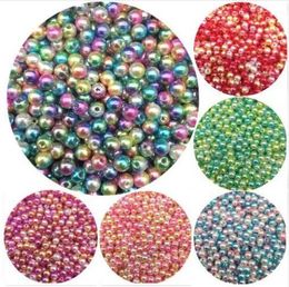 1000pcs/lot Loose Beads ABS Imitation Pearl Spacer Loose Beads 10mm Jewerly Accessorie for DIY Making new