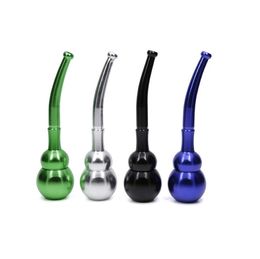 Gourd wire metal aluminum alloy pipe smoking pipe